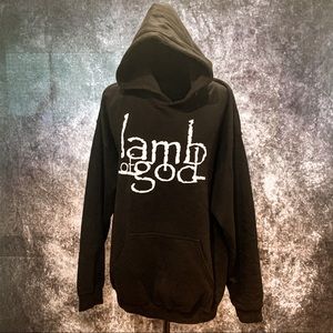 LAMB OF GOD MENS HOODIE